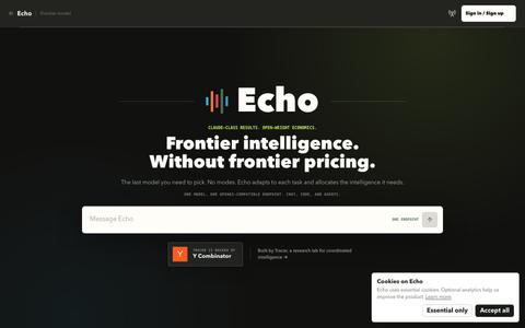 Echo by Tracer — screenshot