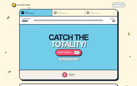 Eclipse Beat — Three-Stage Rhythm Game — screenshot