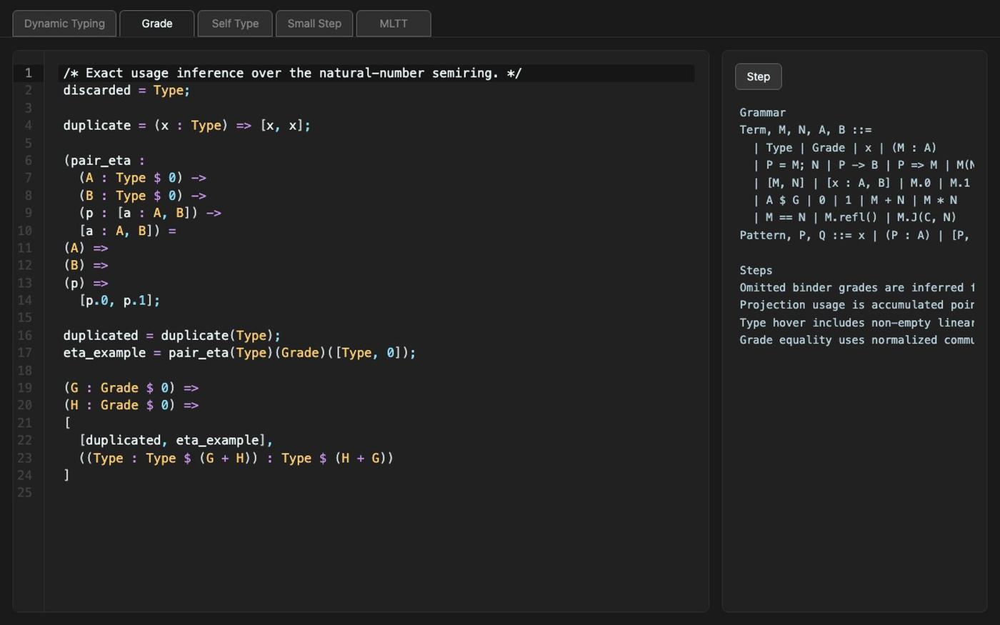 Teika Demos — screenshot
