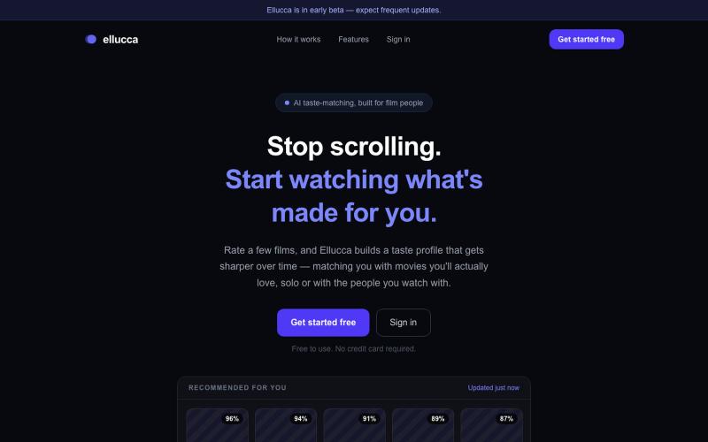Ellucca — screenshot