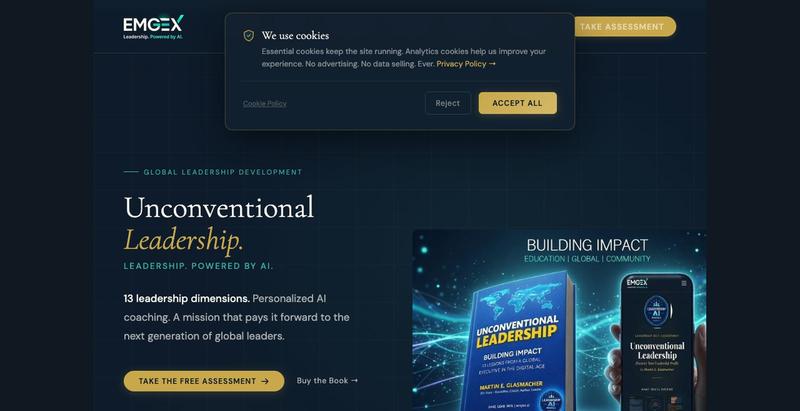 EMGEX - Leadership. Powered by AI. | leadership intelligence report — screenshot