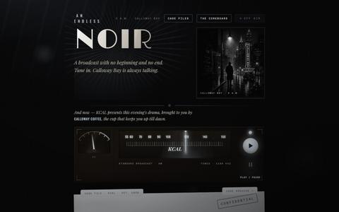 Endless Noir — Calloway Bay Radio — screenshot