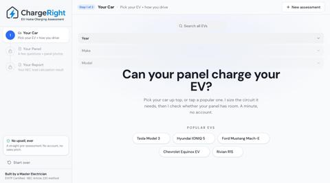 Check my panel - ChargeRight — screenshot