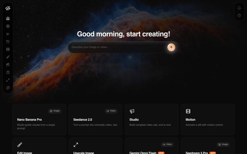 Eyondo | AI Video & Image Studio — screenshot