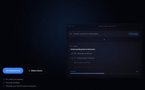 Falvox — Stop watching. Start mastering. — screenshot
