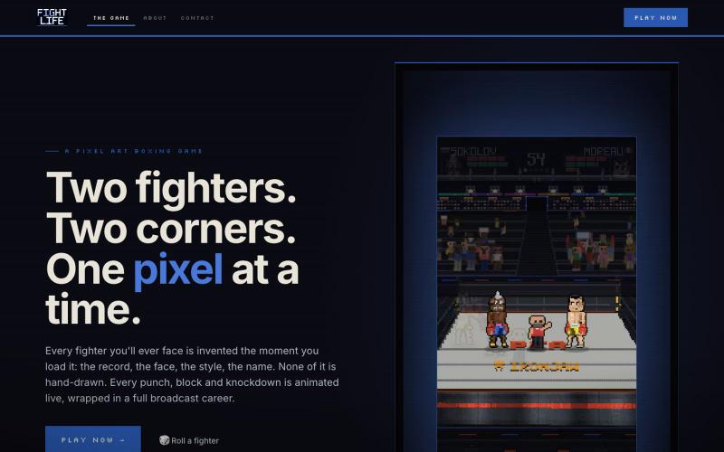 Fight Life: A boxing game — screenshot