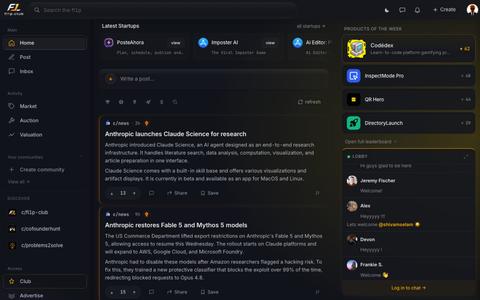 fl1p — the operator network · fl1p — screenshot