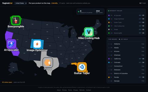 USA — flaghold.lol — screenshot