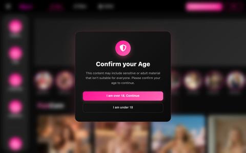 Flirri - AI Character Platform — screenshot