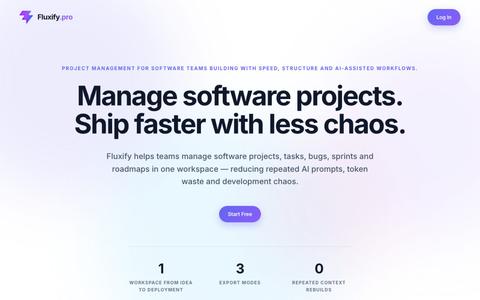 Fluxify.pro — screenshot