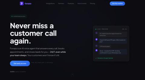 Fonazo — screenshot