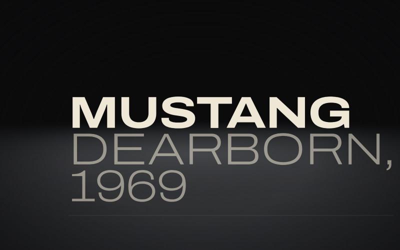 Mustang — Dearborn, 1969 — screenshot