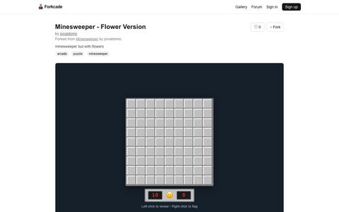 Forkcade — build, play, and fork tiny games — screenshot