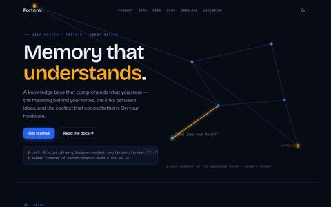 Fortémi — Memory that understands — screenshot