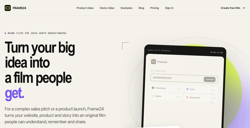 frame24-app — screenshot