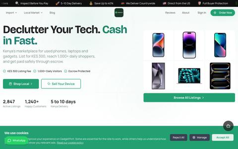 Gadgetport – Kenya's #1 Gadget Marketplace — screenshot