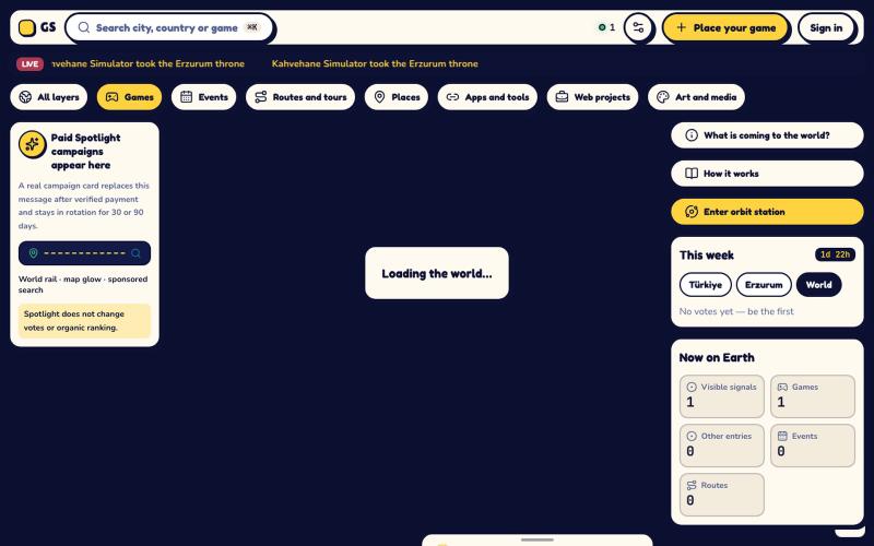 Game Street — Explore the world of games — screenshot