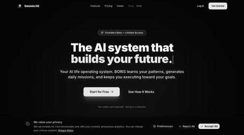 Genesis OS — screenshot