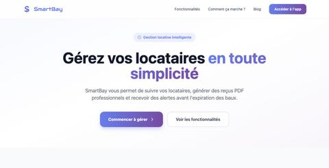 SmartBay — Gestion locative intelligente — screenshot