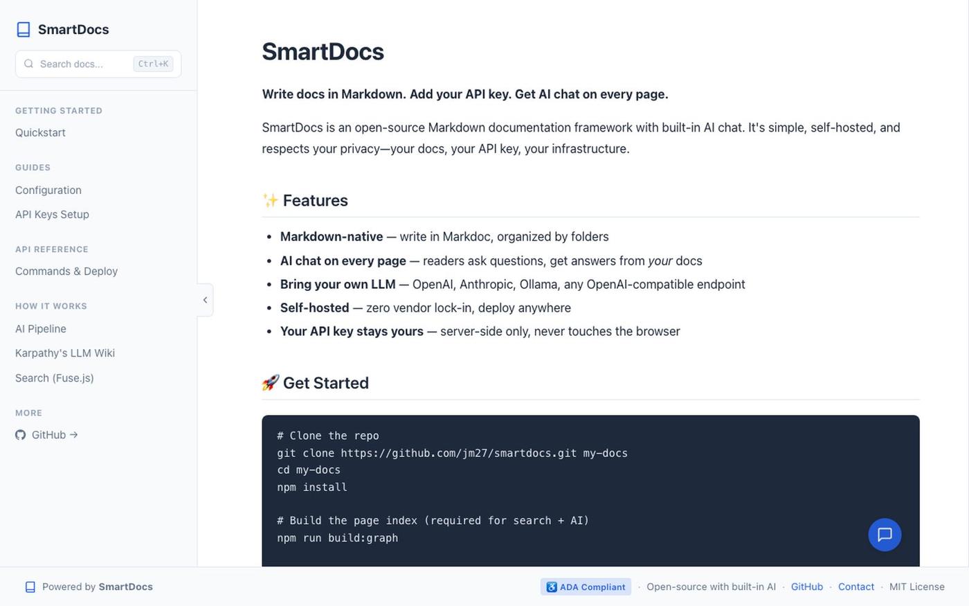 SmartDocs — screenshot