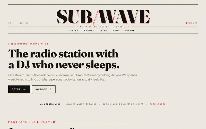 SUB/WAVE — screenshot