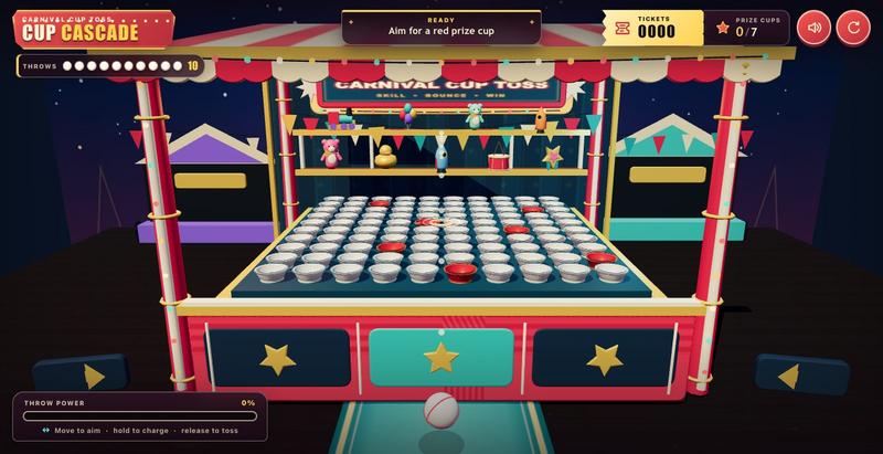 Cup Cascade — screenshot