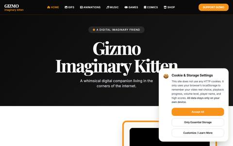 Gizmo Imaginary Kitten — screenshot