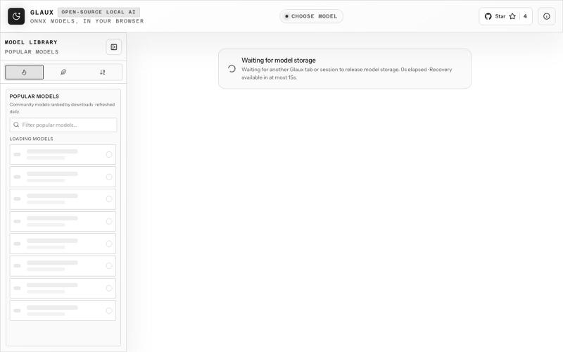 Glaux — screenshot