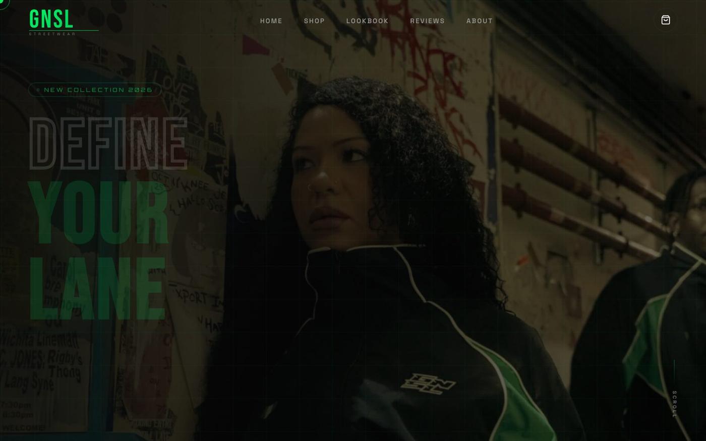 GNSL — Gen Z Streetwear — screenshot