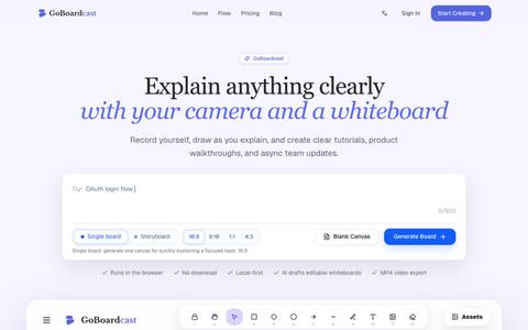 Boardcast — screenshot