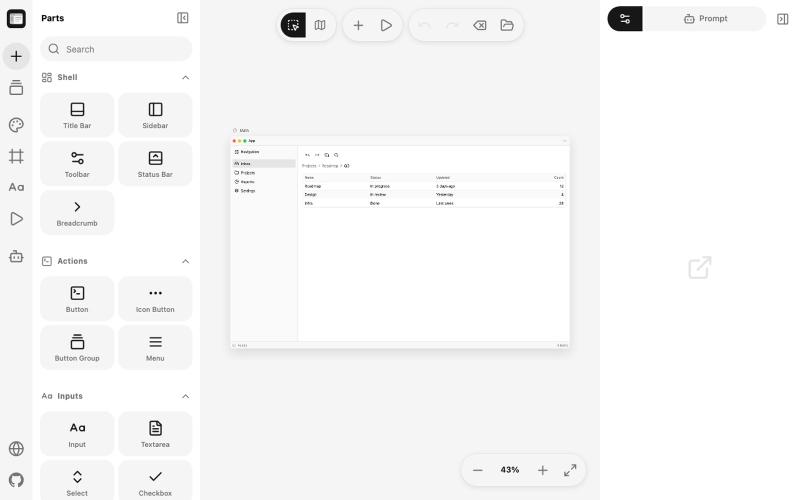 GPUI Kit Canvas — screenshot