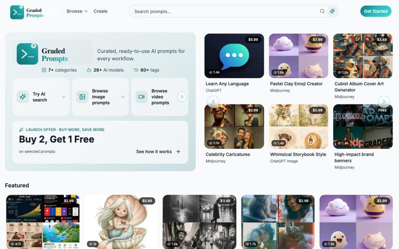 Graded Prompts — screenshot