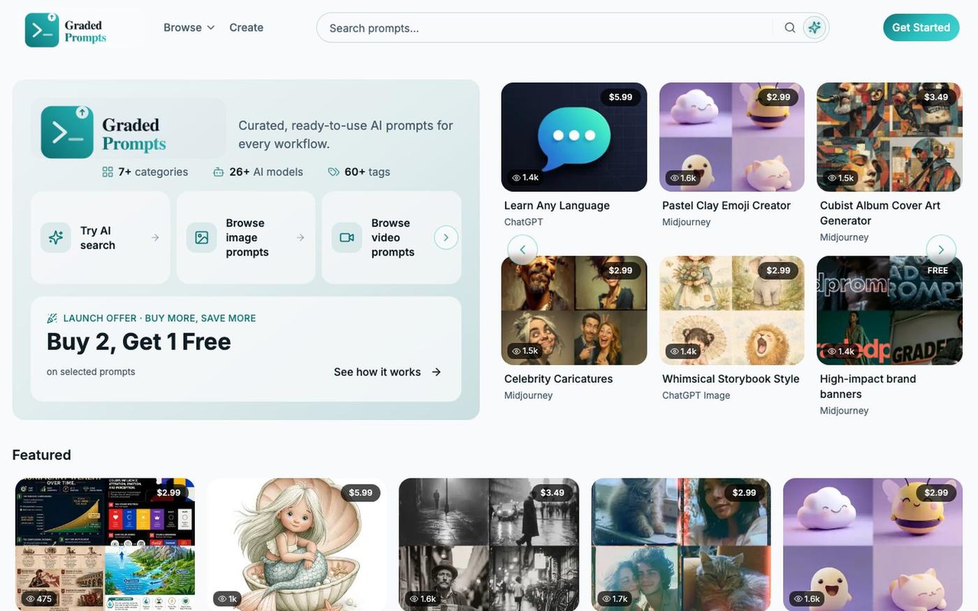 Graded Prompts — screenshot
