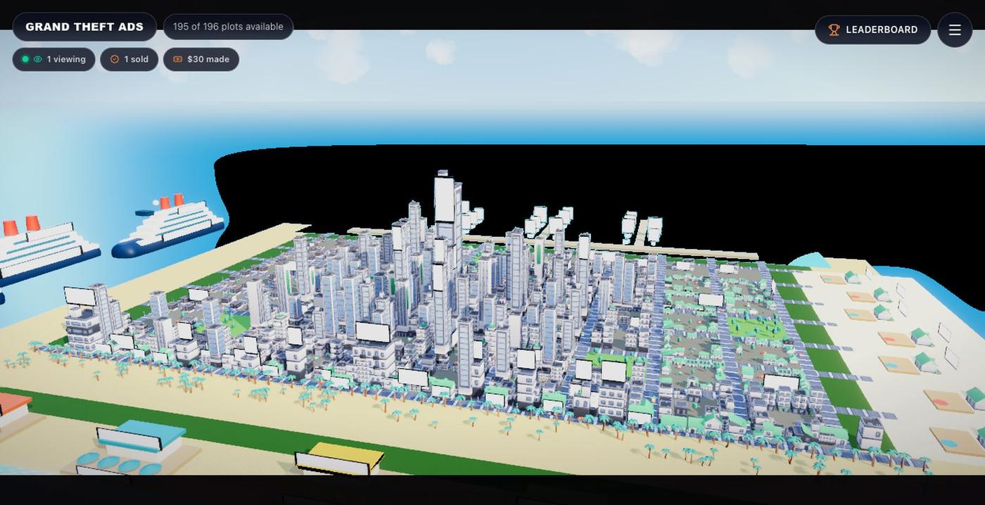 Explore the City | Grand Theft Ads — screenshot