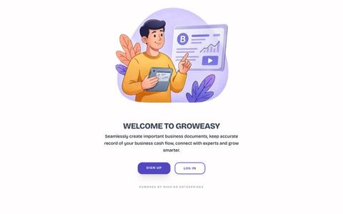 GrowEasy | Simplify Your Business Processes — screenshot