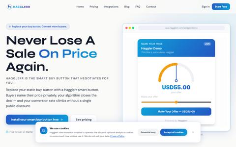 Hagglerr — Never Lose a Sale Over Price Again — screenshot