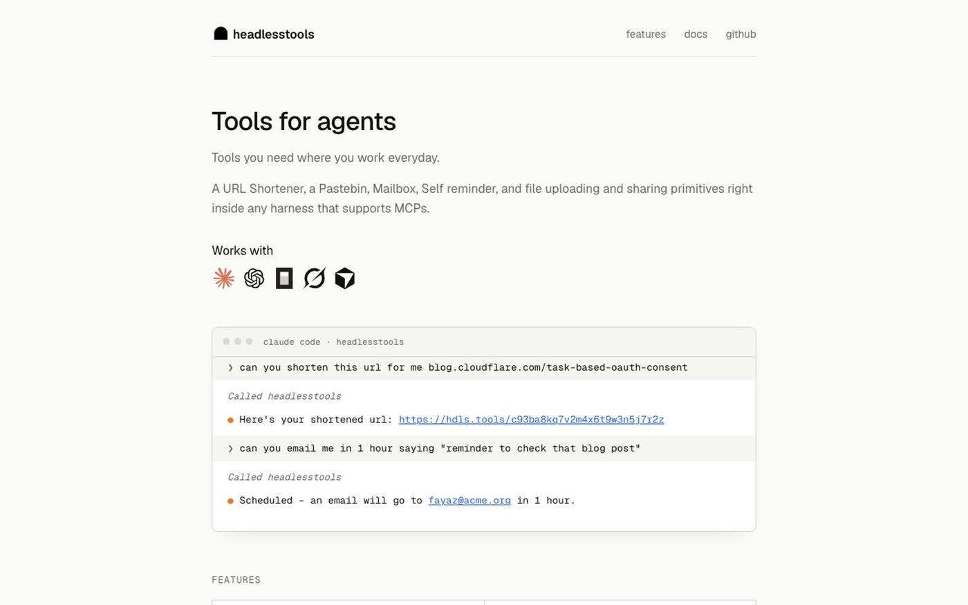 headlesstools — screenshot
