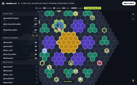 HexWars — screenshot