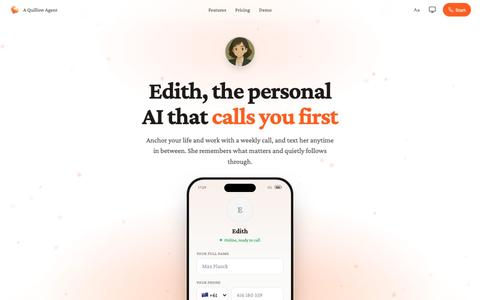 Edith — screenshot