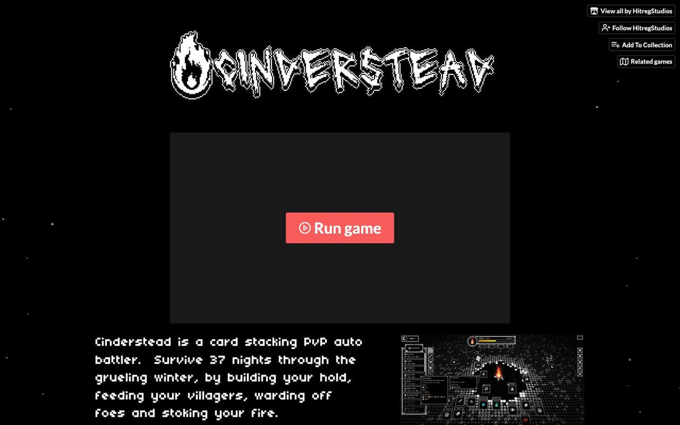 Cinderstead by HitregStudios — screenshot