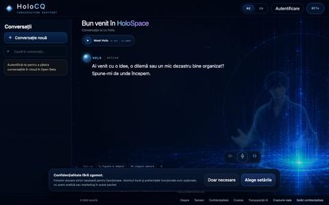 HoloCQ — Conversation Quotient — screenshot