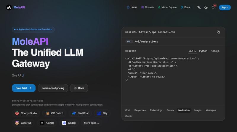 home-moleapi-com — screenshot