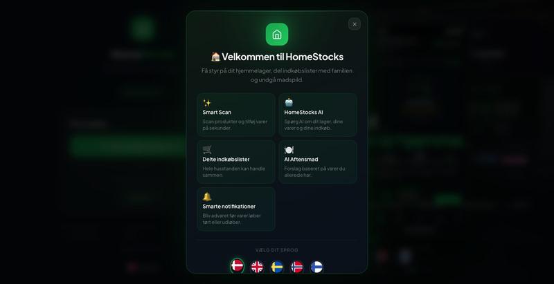 HomeStocks – Your Smart Home Inventory — screenshot