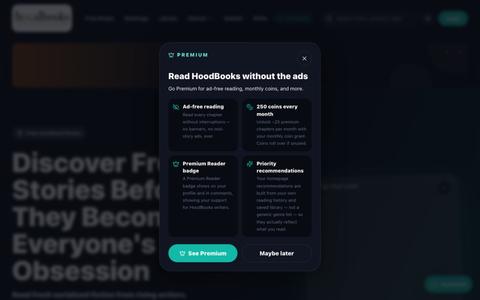 HoodBooks — screenshot