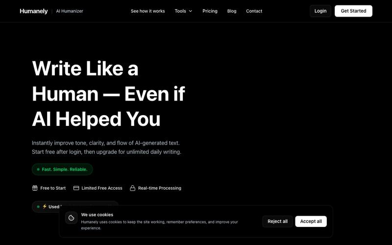 Humanely — screenshot