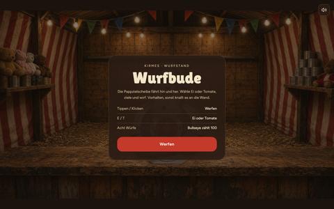 Wurfbude — screenshot