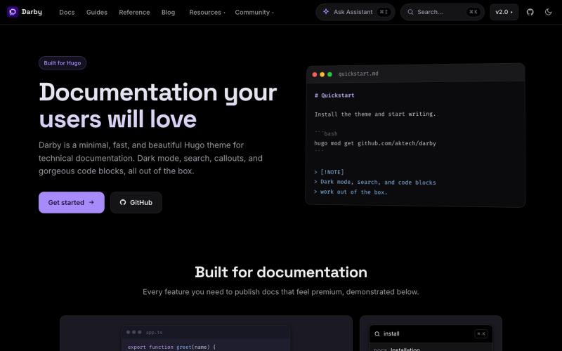 Darby — screenshot