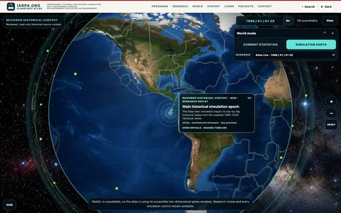 Integrated Artificial Reality Planetary Atlas | IARPA.org Integrated Artificial — screenshot