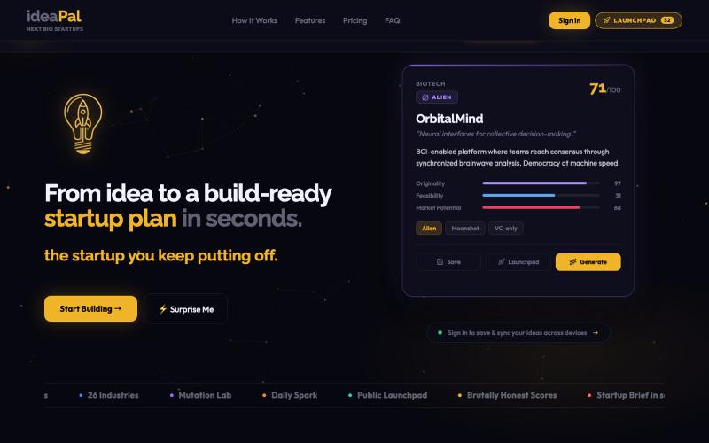 IdeaPal — Find Your Next Big Idea — screenshot