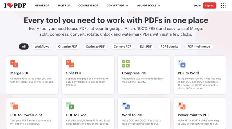 ilovepdf-com — screenshot
